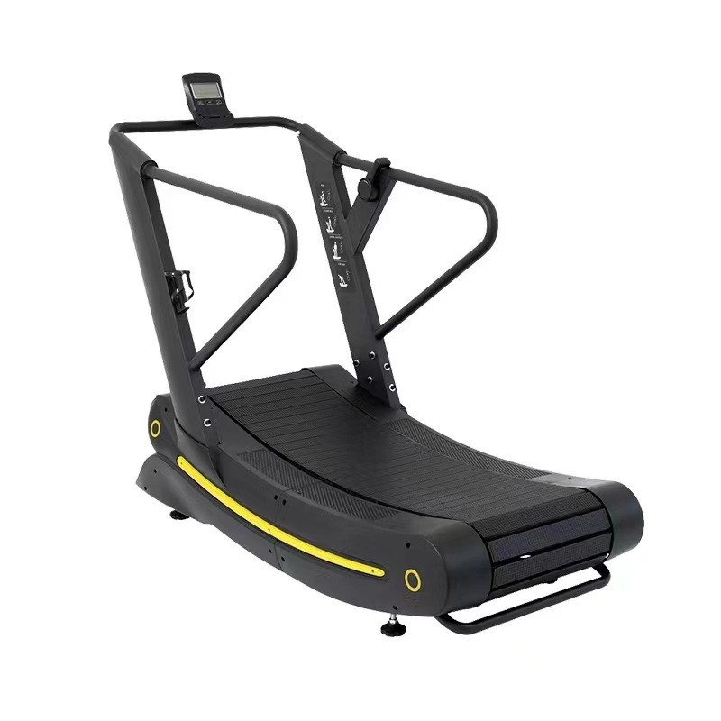2000*900*1530mm largeur 42-44cm tapis roulant manuel incurvé pour une auto-génération silencieuse