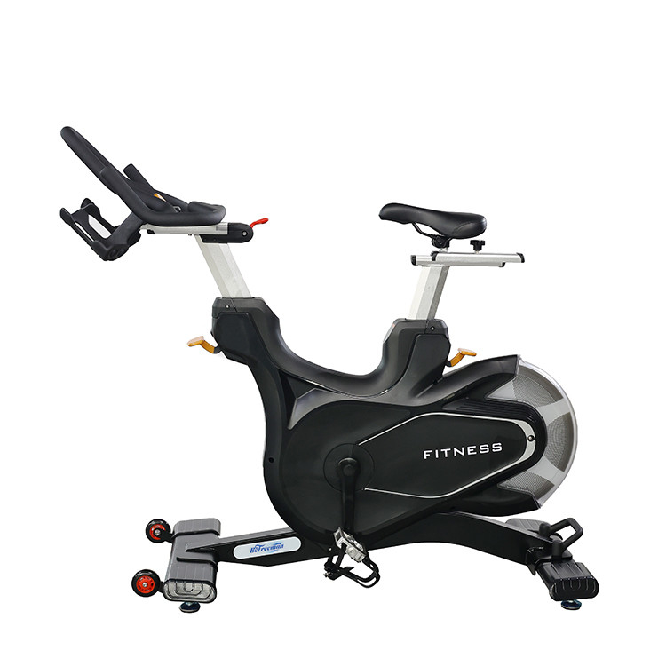 Gymnase commercial Magnétique Spinning Bike Cadre optionnel Couleur Résistance auto-générée