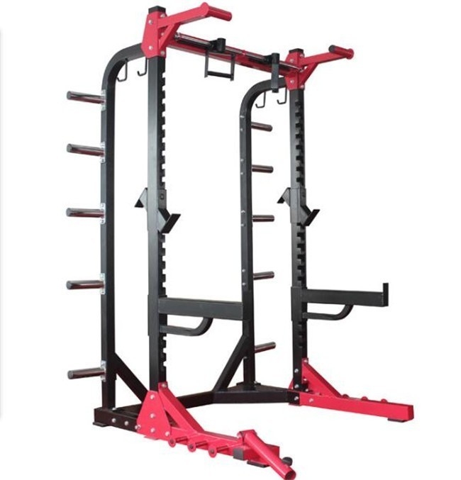 Exercice multifonctionnel Shandong Commercial Home Gym Fitness Half Rack Squat pour les hommes
