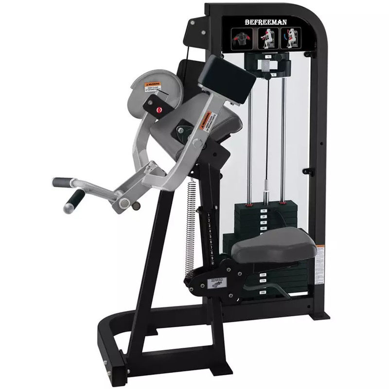Machine d'entraînement de force assise bras épaules pour les biceps et épaules définis