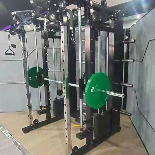 Construction de câble en acier croisé de cage d'alimentation pour l'entraînement de gym multi-fonctionnelle