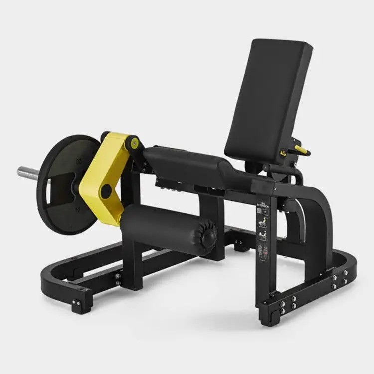 Poids réglable Glute cuisses Assises Plaque d'entraînement chargée Extension de jambe pour le commerce