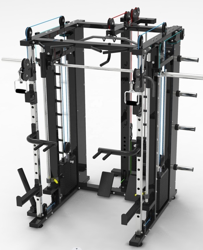 Équipement de gymnastique multifonctionnel avec piles de poids et capacité de 80 kg*3 pour le commerce