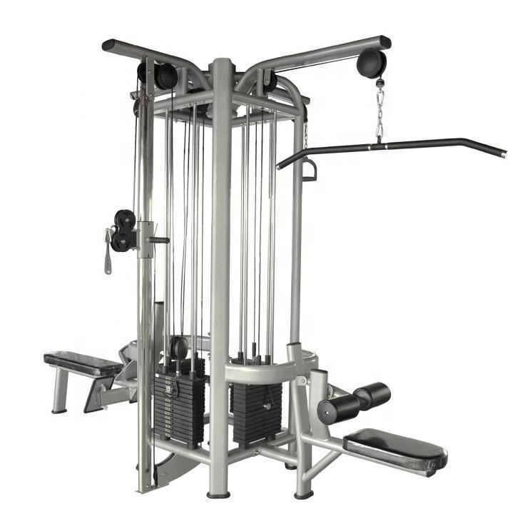Unisexe 4 stations équipement de gymnastique multi pour le fitness à domicile machine d'exercice multifonction
