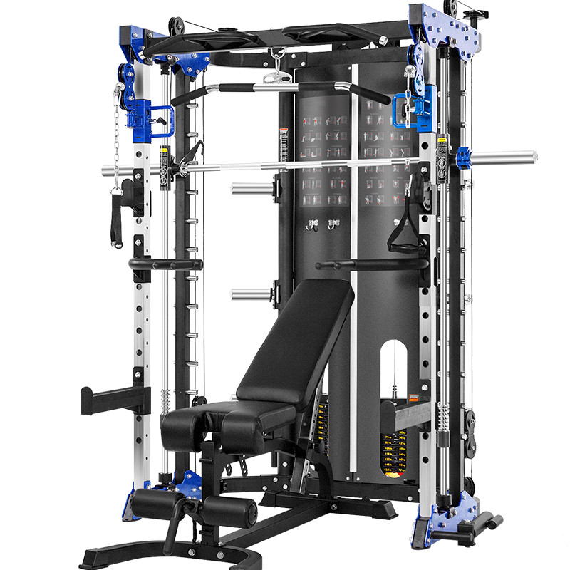 Machine de levage de poids à support de puissance multifonctionnelle Smith avec couleur de cadre en option