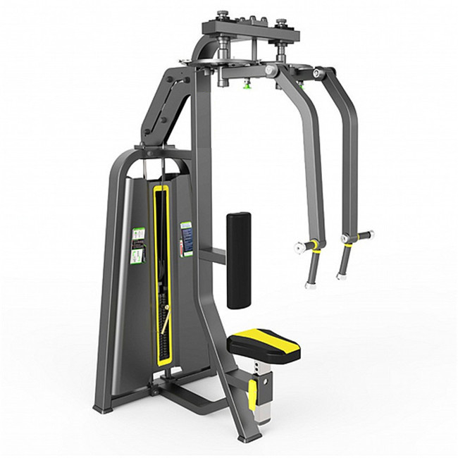 Equipement d'entraînement en force de centre de gymnastique en intérieur épingle chargée de perles assise Delt/Pec Fly