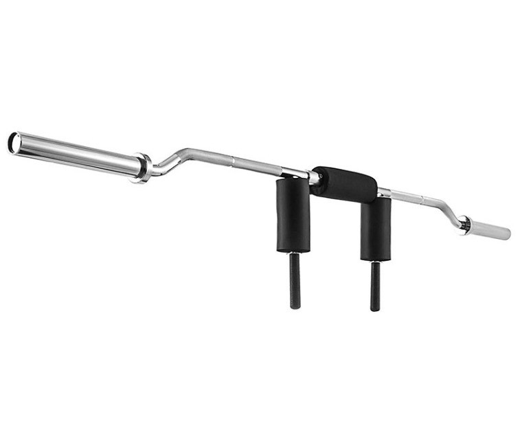 Gymnase directe d'haltérophilie Olymp Bar Sécurité Squat Bar pour les personnes neutres en Sliver