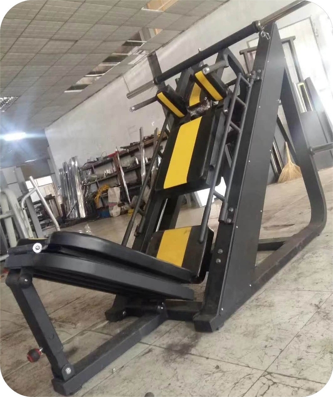 Chargeuse moyenne 2 en 1 Machine de squat et de pressage des jambes pour l'entraînement sur banc à Shandong