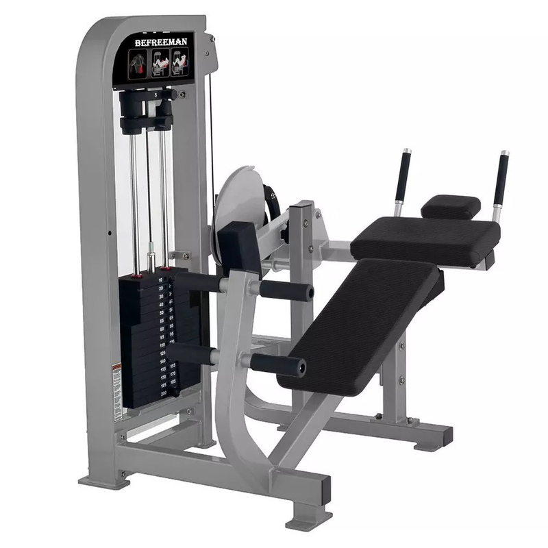 Acier Q235 Commercial Pin Loaded Seated Crunch Machine abdominale pour l'exercice en intérieur