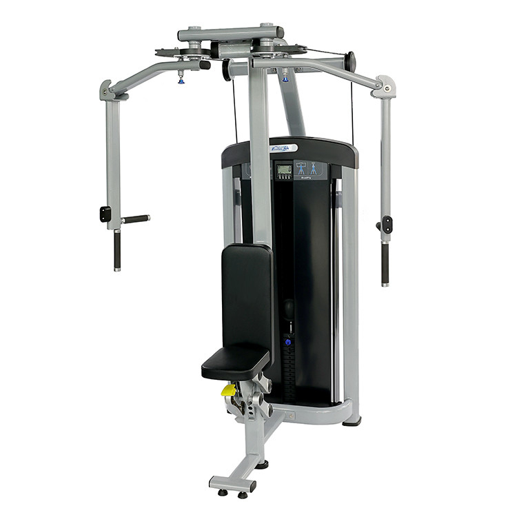 Équipement de charge de pin de gymnaste Delt Pec machine à mouche personnalisée pour l'entraînement en force