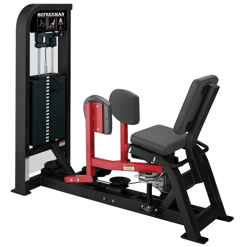 Machine de décapage de la hanche en acier commercial pour équipement de gymnastique 1550*670*1400MM